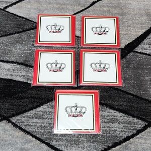 MICHAEL'S ROYAL CROWN 30 BLANK NOTE GREETINGS CARD & ENVELOPES